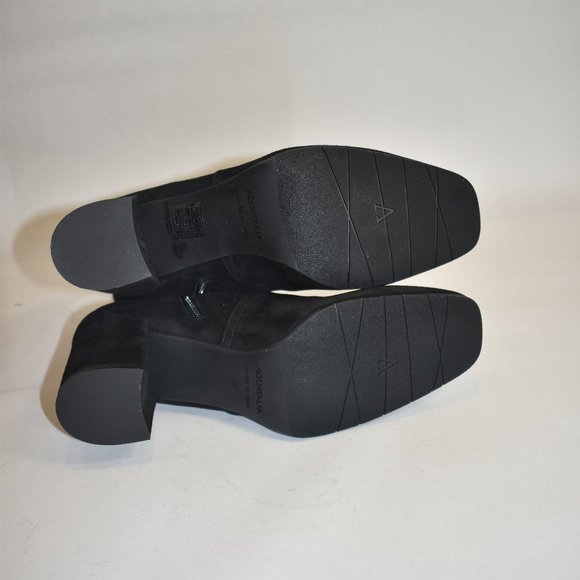 Aquatalia Dayana Water Resistant Stretch Bootie Black Size 10 - Picture 7 of 8